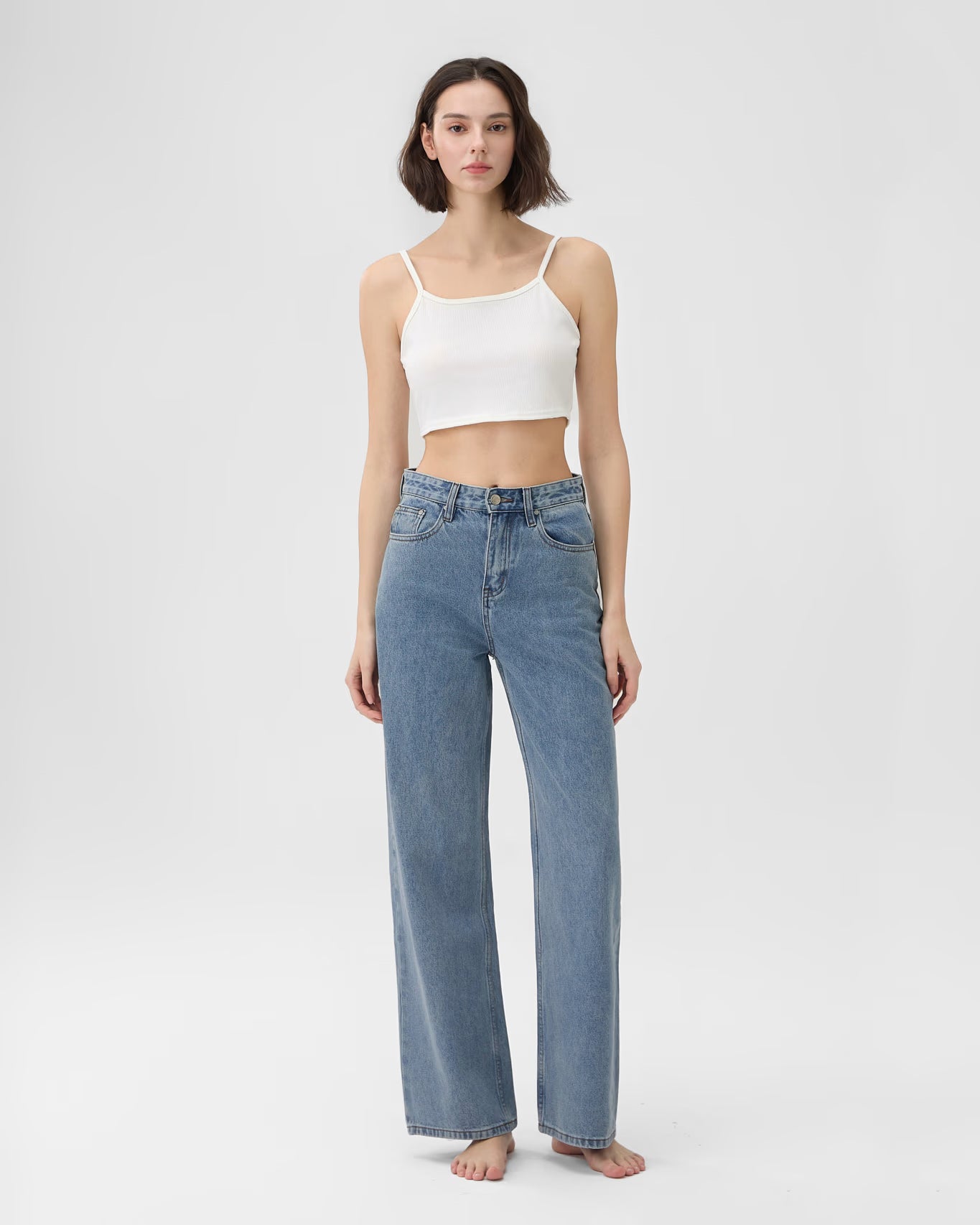 The Everyday Rigid Wide Jean