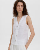 The Linen Day Vest