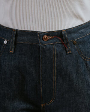 The Eira - Straight Fit - Italian Organic Denim.